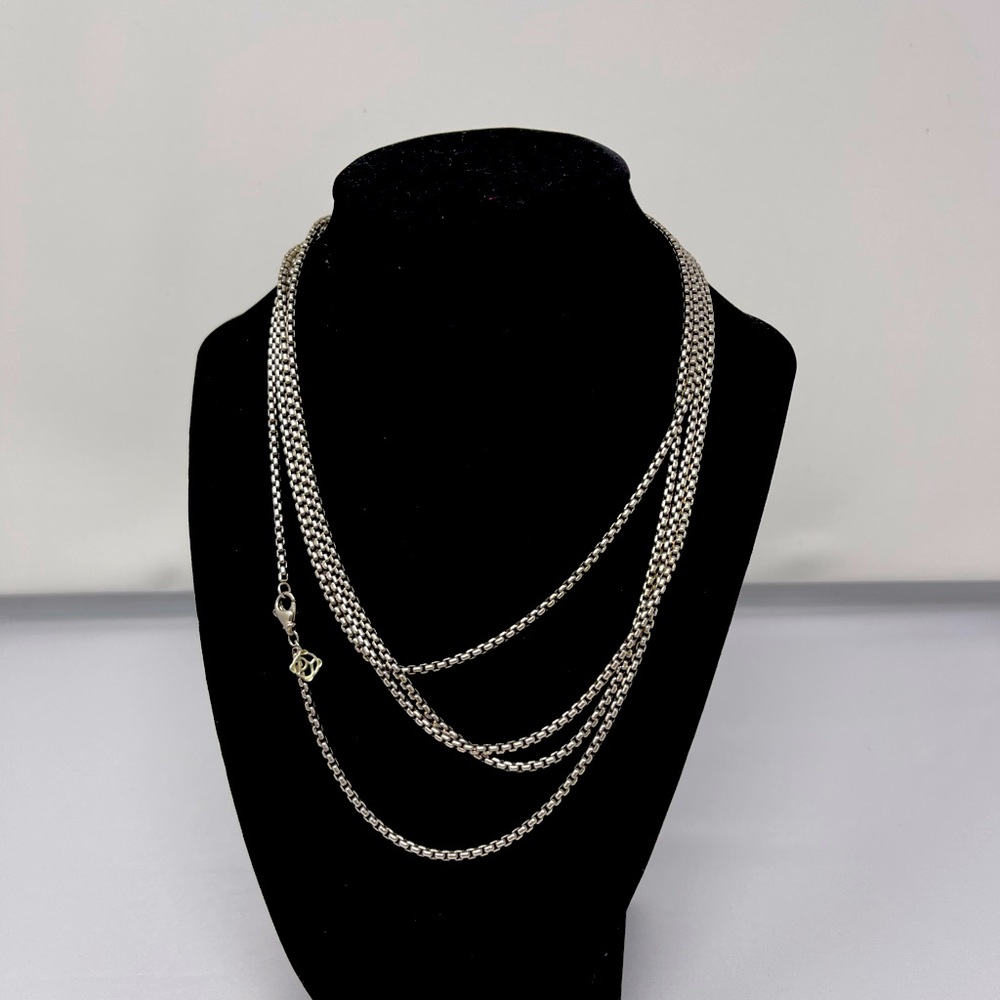 Authentic David Yurman Box Chain